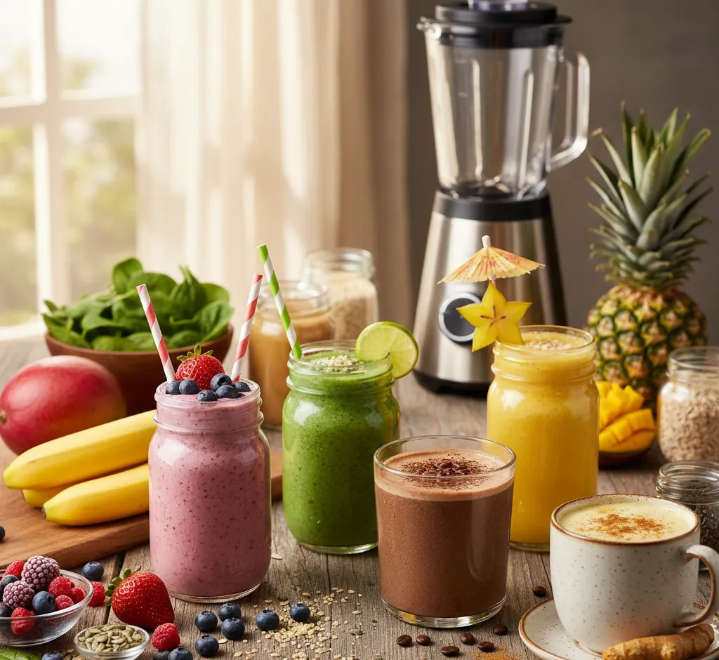 Rytiniai smoothie receptai greitam ir energingam startui