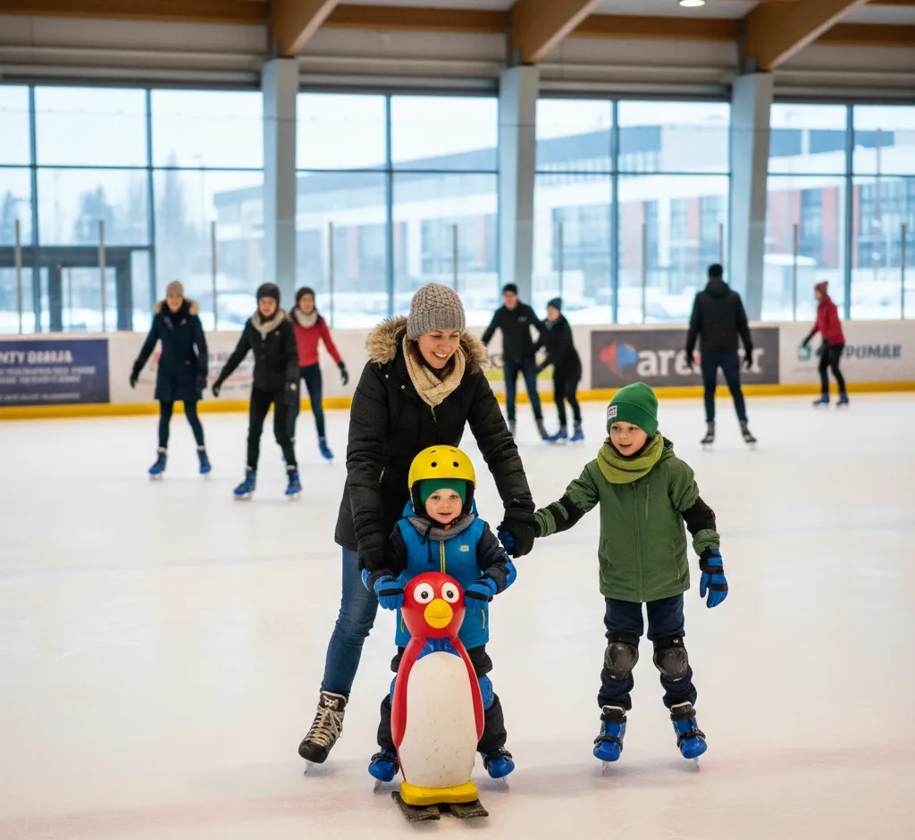 Saugumo taisyklės čiuožykloje: kaip užtikrinti saugią pramogą vaikams ir suaugusiesiems