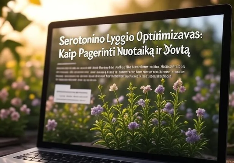Serotonino Lygio Optimizavimas: Kaip Pagerinti Nuotaiką ir Sveikatą