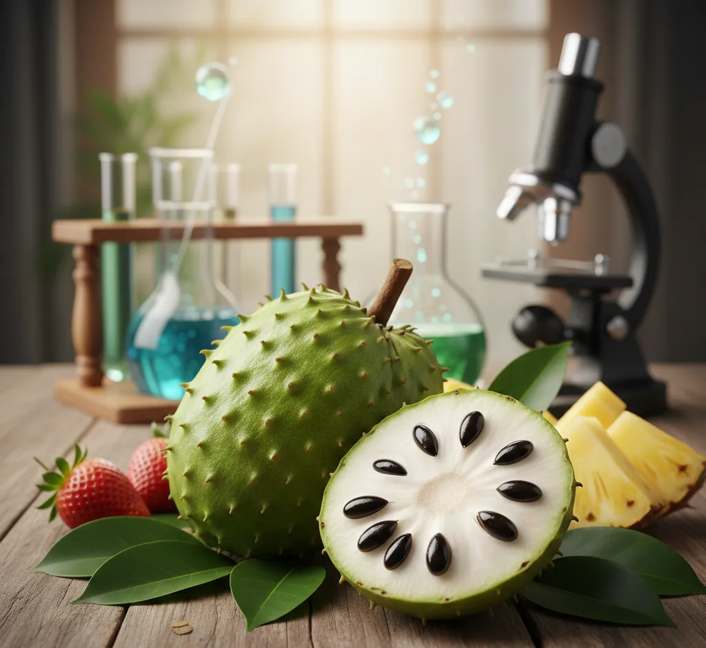 Soursop (Gervuogių vaisius) ir jo priešvėžinės savybės: moksliškai tikrintos įžvalgos