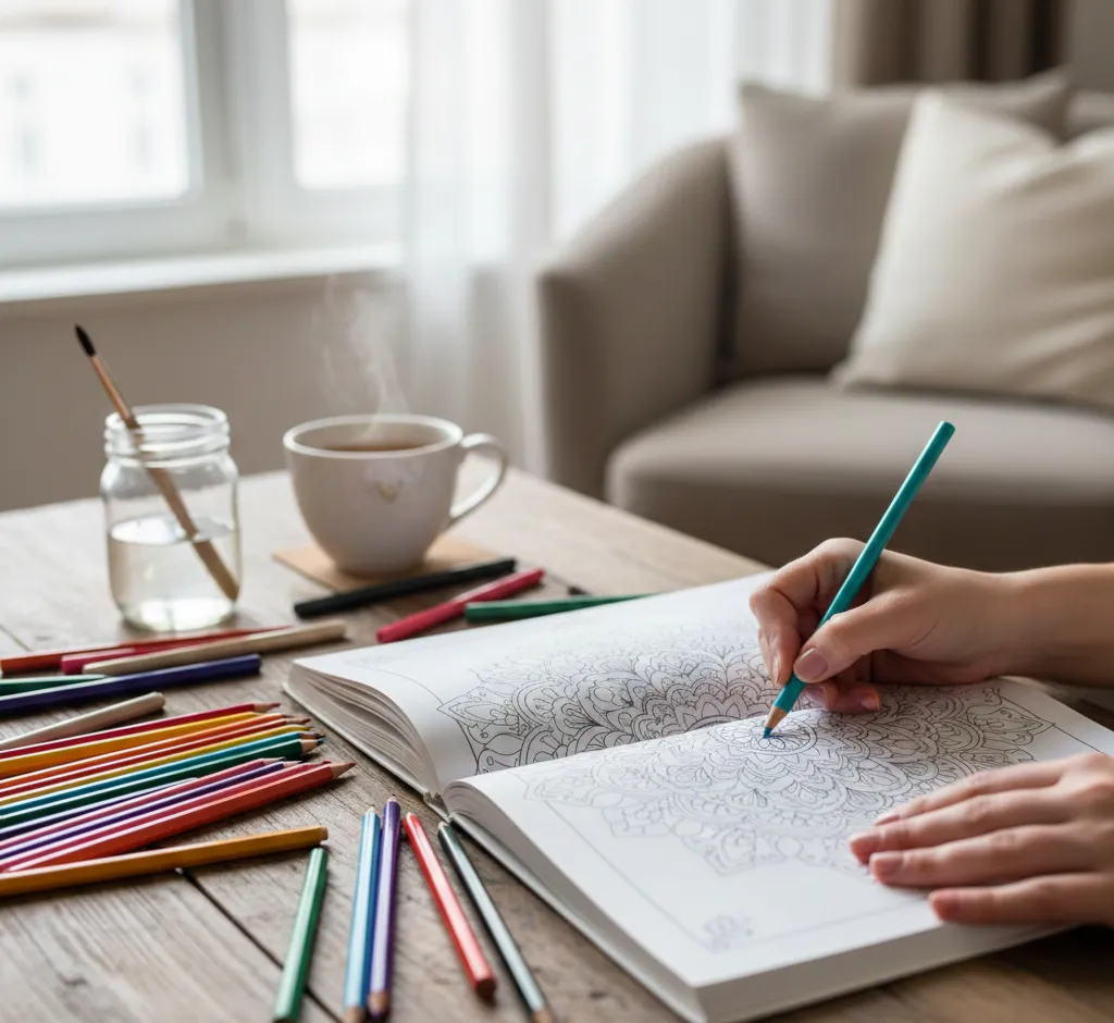 Spalvų knyga suaugusiems: kūrybiškas kelias į ramybę ir savęs pažinimą