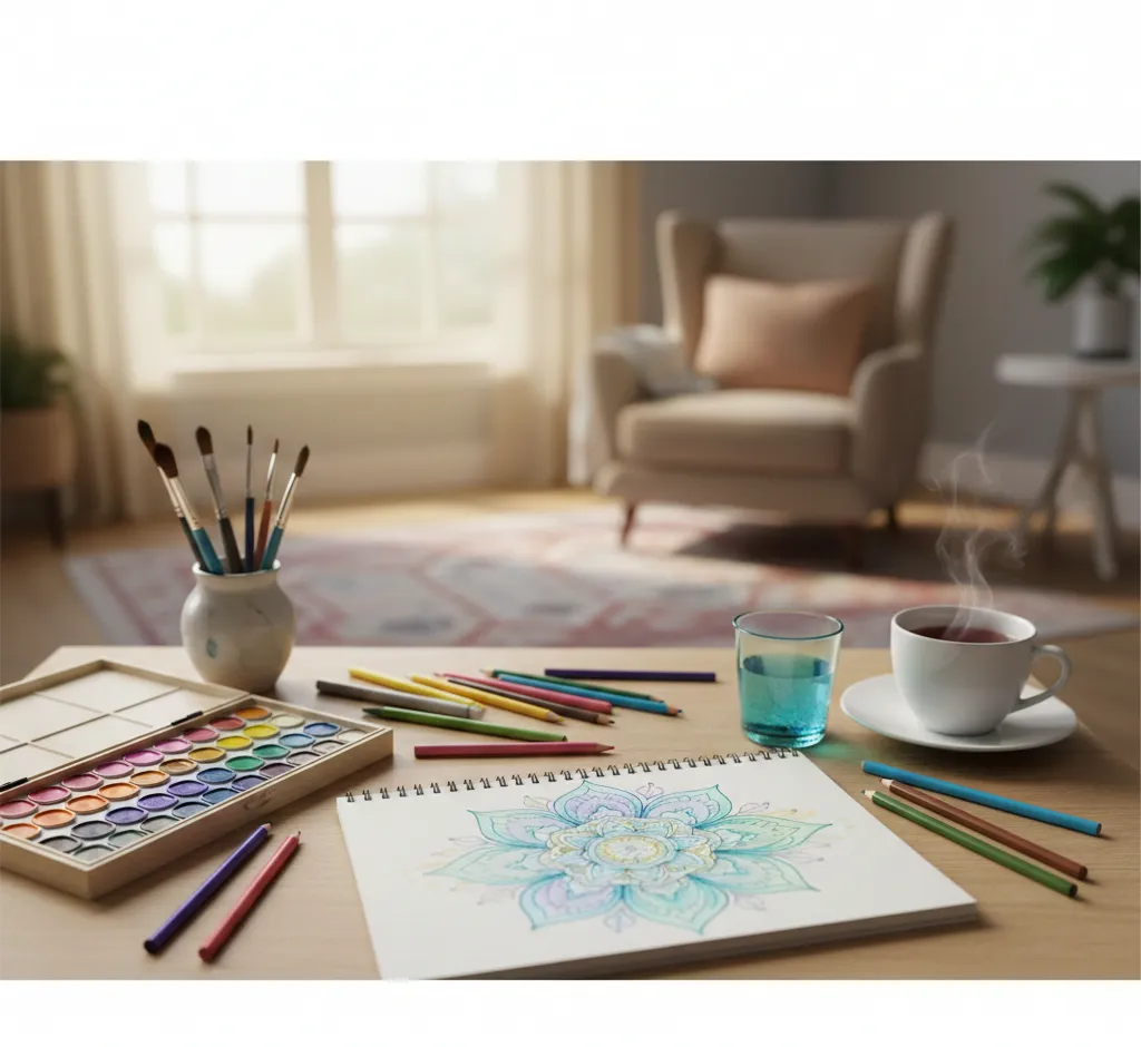 Spalvų Magija: Kaip Piešimas ir Dailės Terapija Ramina Protą ir Išlaisvina Emocijas