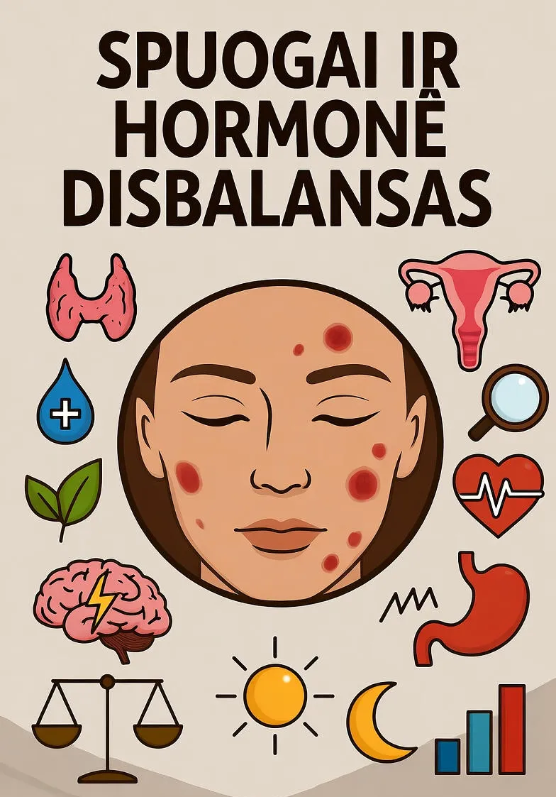 Spuogai ir hormonų disbalansas: priežastys, simptomai ir efektyvūs gydymo būdai