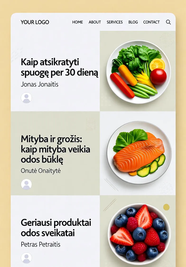 Spuogų Prevencija: Kaip Mityba Padeda Išlaikyti Švarią ir Sveiką Odą