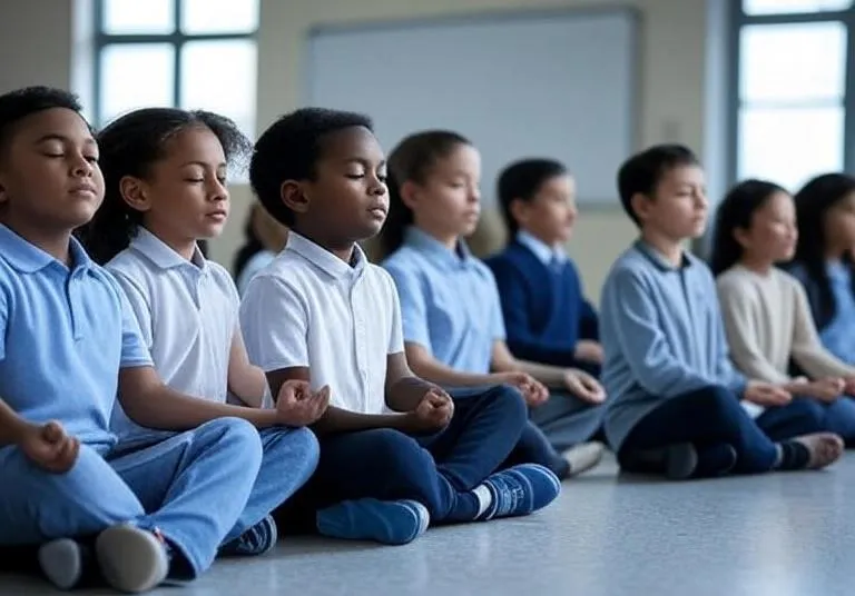 Vaikai ir meditacija mokykloje: Kelias į ramybę ir susikaupimą