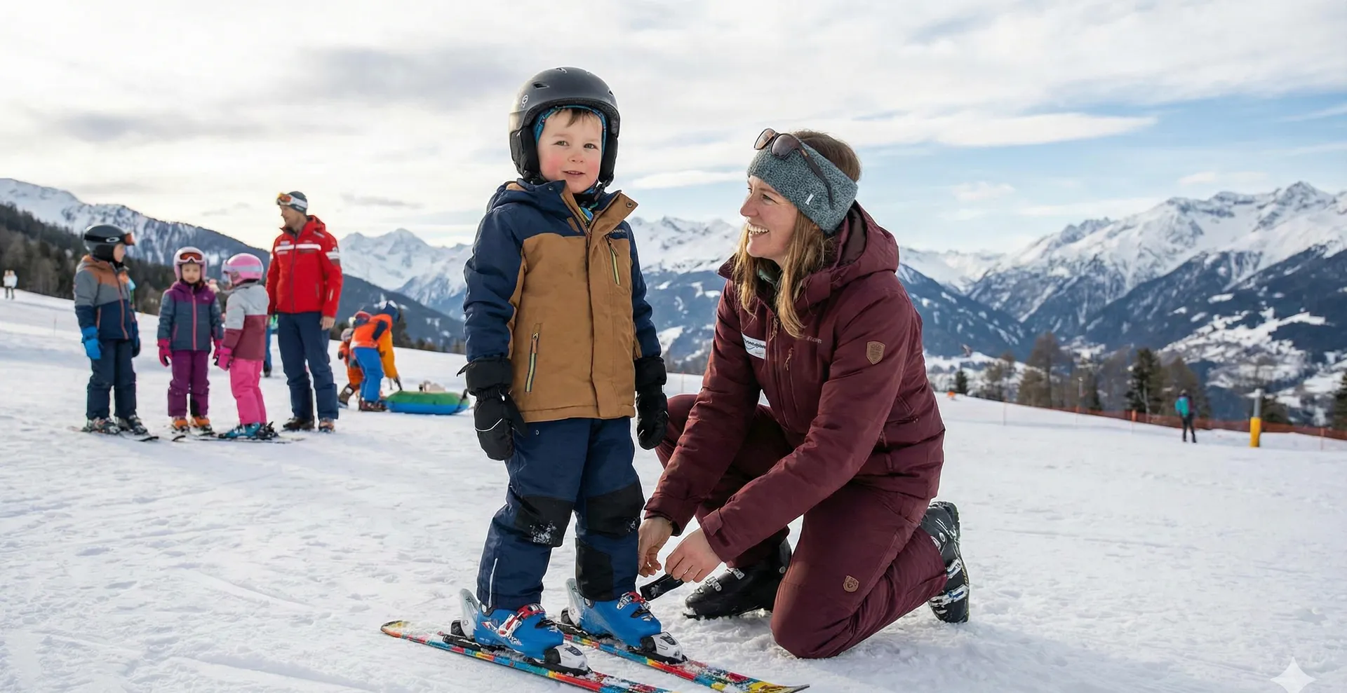 Vaikiški slidinėjimo batai ir slidės: saugumas ir augimo ribos tėvams