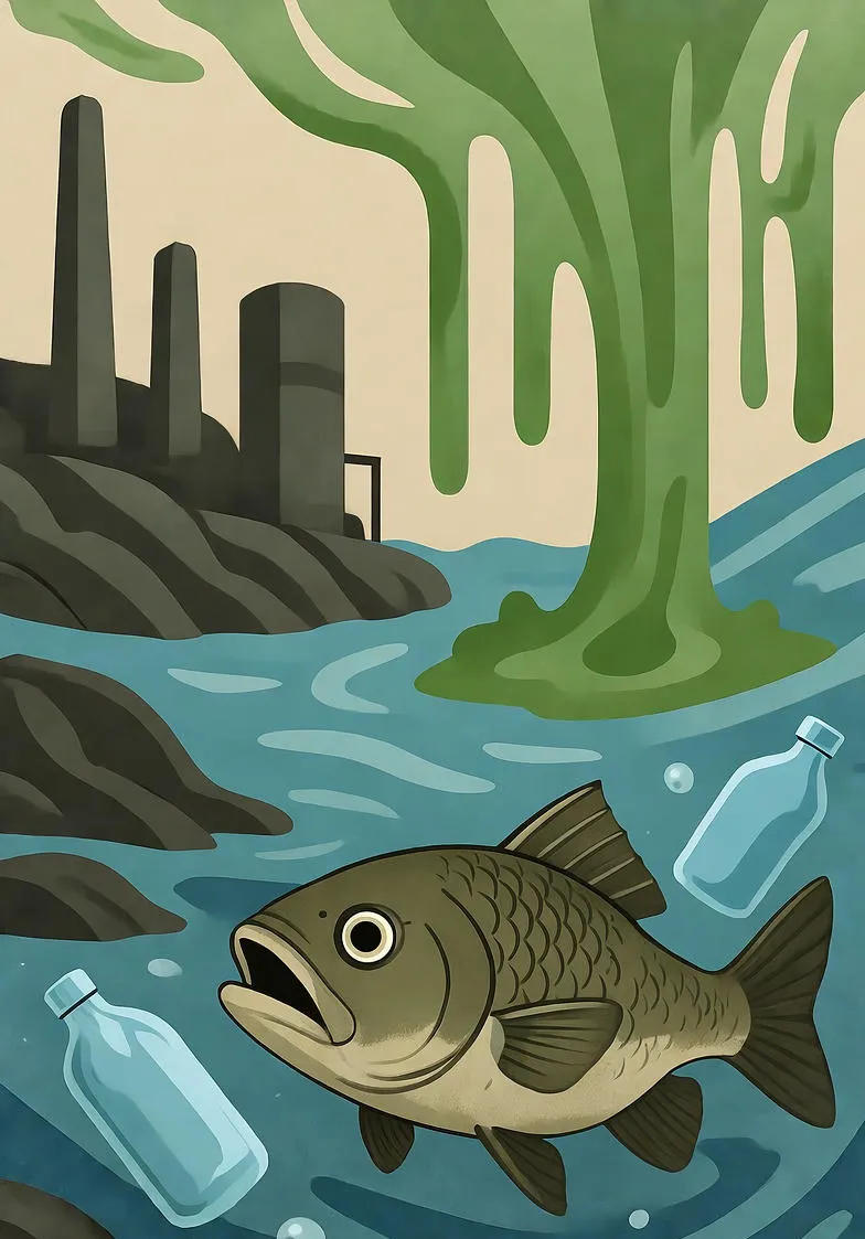 Vandens taršos poveikis žuvims: grėsmės ekosistemai ir galimi sprendimai