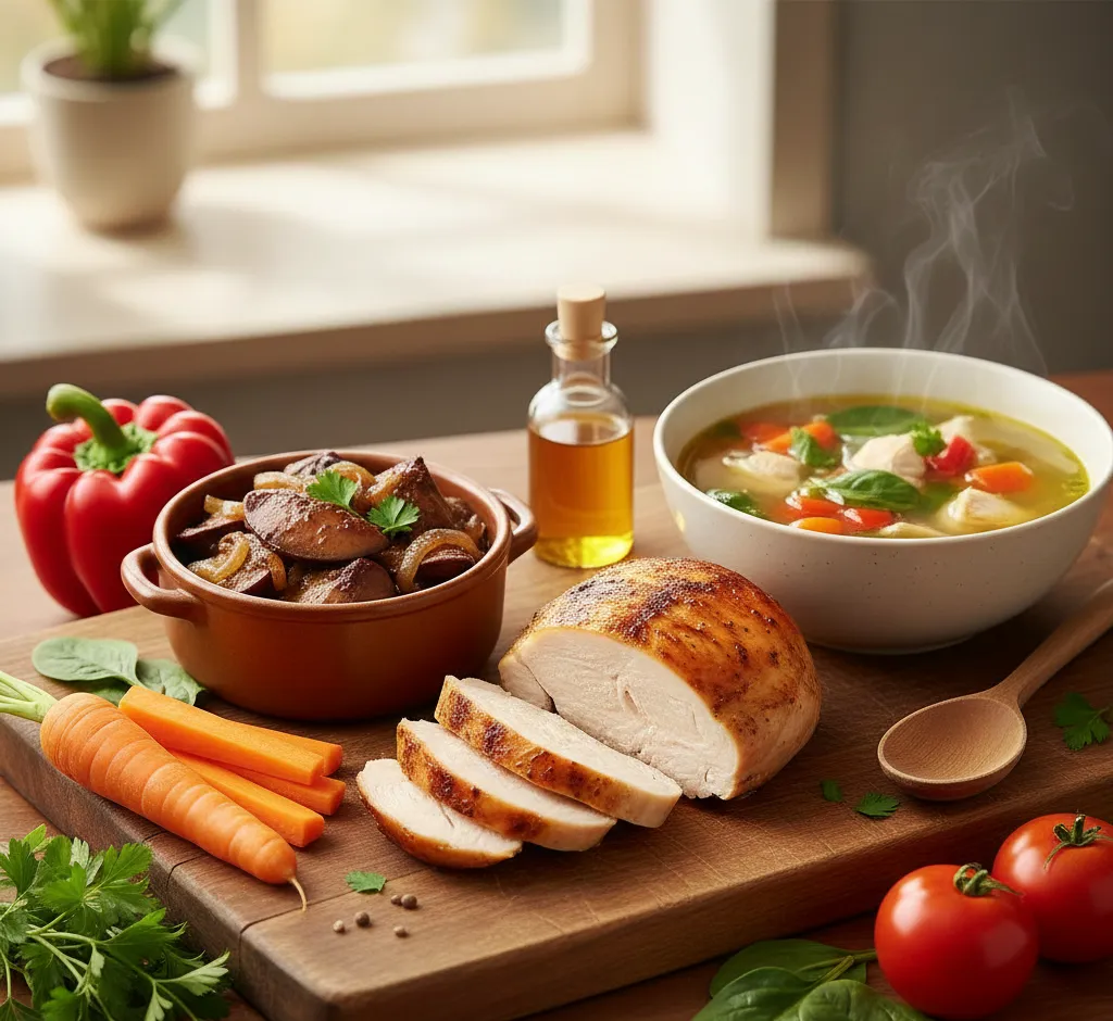 Vitaminas A iš vištienos: kasdienės naudos galia jūsų sveikatai