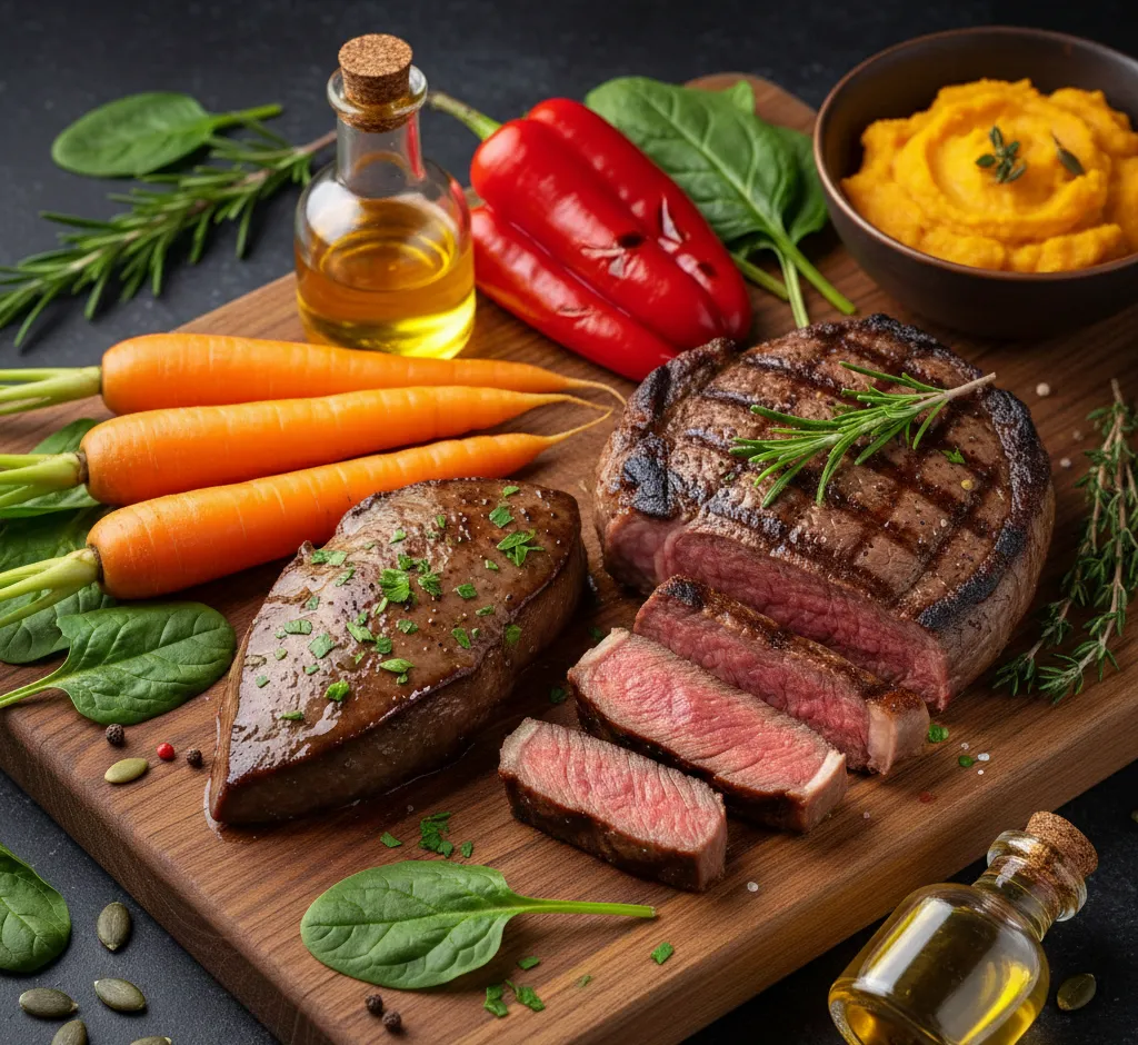 Vitamino A iš jautienos nauda sveikatai: kodėl verta įtraukti į mitybą