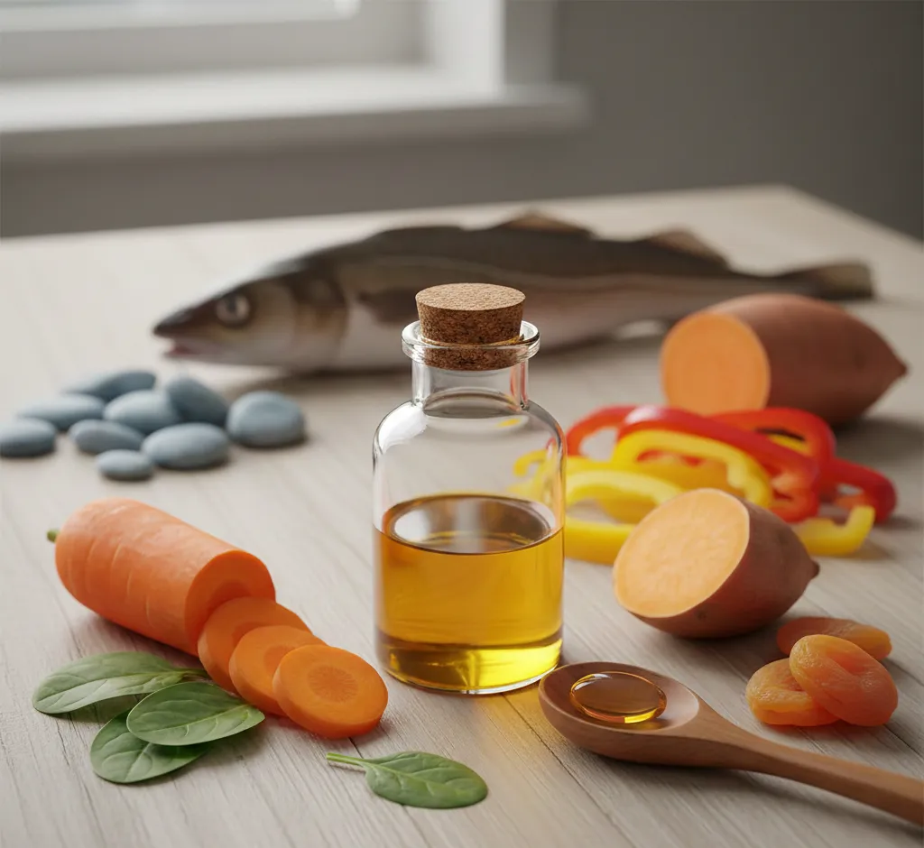 Vitamino A nauda iš menkių kepenų aliejaus: viskas, ką turi žinoti