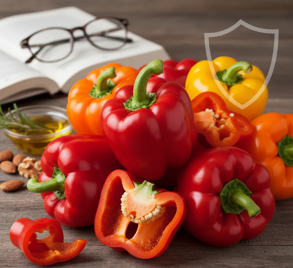 Vitamino A nauda iš paprikų: stipresnė akis, oda ir imunitetas natūraliai